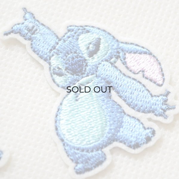 画像3: ディズニー スティッチ ポーズ 2枚セット 刺繍 ワッペン アップリケ アイロン接着 シール対応 手芸 ハンドメイド キャラクターグッズラ アイロン シール おしゃれ 大人 (3)