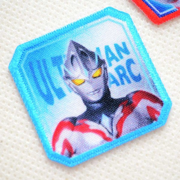 画像3: ウルトラマンアーク ワッペン シール・アイロン両用タイプ 2枚セット ウルトラヒーローシリーズ刺繍ワッペン (3)