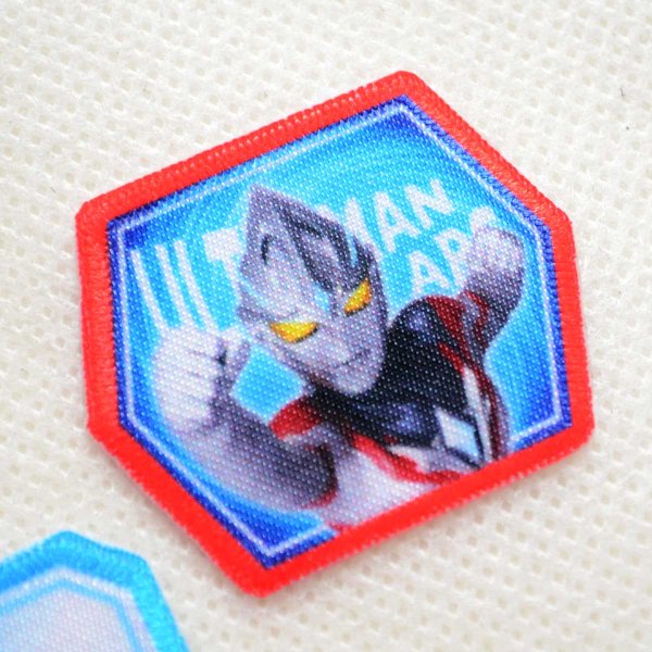 画像2: ウルトラマンアーク ワッペン シール・アイロン両用タイプ 2枚セット ウルトラヒーローシリーズ刺繍ワッペン (2)