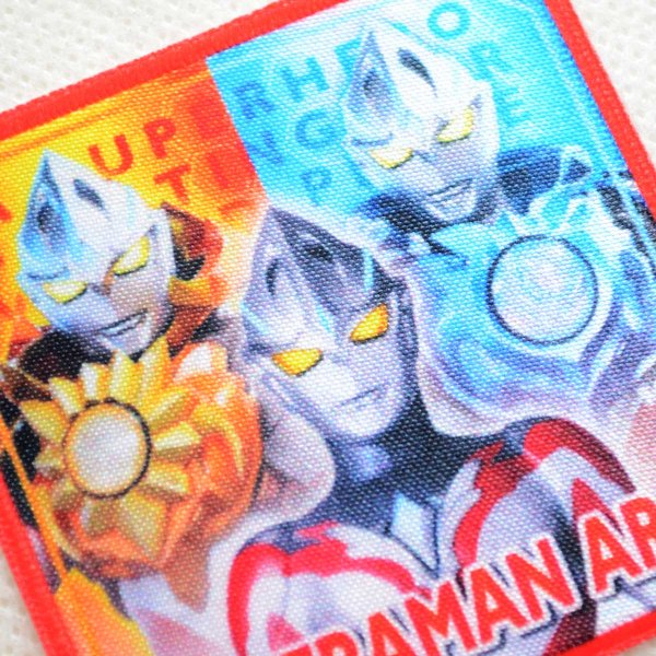 画像2: ウルトラマンアーク ワッペン シール・アイロン両用タイプ ウルトラヒーローシリーズ刺繍ワッペン (2)