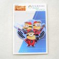 画像3: 怪盗グルーのミニオン超変身 ミニオンズ トリオ ワッペン 刺繍 シール＆アイロン 2WAY キャラクターグッズ (3)