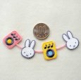 画像3: ミッフィー 2WAYワッペン MIFFY＆MUSIC（音楽）シール・アイロン両用タイプ アップリケ キャラクター グッズ ライン (3)