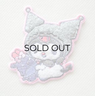 マイメロディ＆クロミ 2WAYワッペン（アニバーサリー）サガラ刺繍