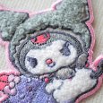 画像2: クロミ 2WAYワッペン（マイメロディ＆クロミ アニバーサリー）サガラ刺繍 シール・アイロン両用 サンリオ グッズ (2)