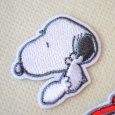 画像3: スヌーピー ワッペン 刺繍 シール・アイロン両用 2WAYワッペン（PEANUTS）3個入り アップリケ 入園 入学 準備 手作り ハンドメイド キャラクター (3)