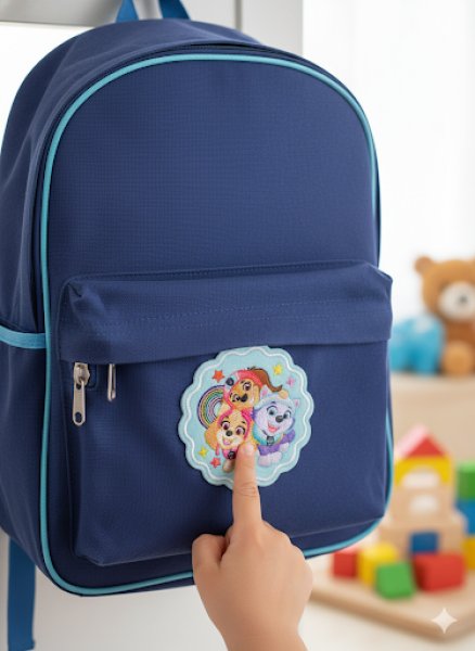 画像2: パウ・パトロール ワッペン アップリケ（スカイ エベレスト リバティ）アイロン接着 シール 両用 キャラクター パウパト グッズ 手芸 入園 入学 (2)