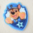 画像4: パウパトロール ワッペン アイロン シール 両用 キャラクター アップリケ 2WAY バンザイ パウパト グッズ チェイス マーシャル 入園 入学 刺繍け (4)