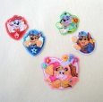 画像8: パウパトロール ワッペン 2WAY チェイス ロッキー シール アイロン 両用 パウパト アップリケ キャラクター 入園準備 男の子 刺繍 (8)