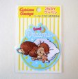 画像4: おさるのジョージ ワッペン（Sweet Dreams）2WAY シール・アイロン両用 刺繍 キャラクター アップリケ ひとまねこざる 入園 入学 (4)