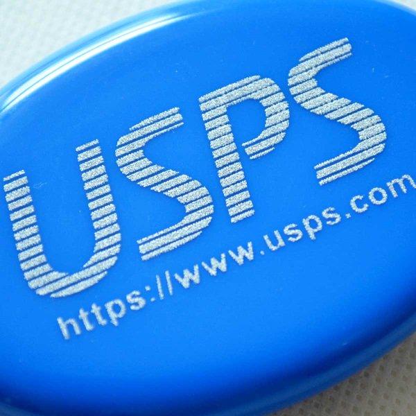 画像3: USPS 公式グッズ ラバーコインケース（ブルー） 小銭入れ キーホルダー アメリカン雑貨 (3)
