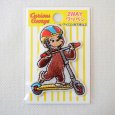 画像4: おさるのジョージ 刺繍ワッペン キックスケーター 2WAY シール アイロン両用 キャラクター (4)