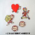 画像5: おさるのジョージ 刺繍ワッペン キックスケーター 2WAY シール アイロン両用 キャラクター (5)