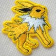 画像2: ポケットモンスター ワッペン サンダース シール・アイロン両用 稲垣服飾 ポケモン POS036 (2)