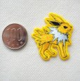 画像3: ポケットモンスター ワッペン サンダース シール・アイロン両用 稲垣服飾 ポケモン POS036 (3)