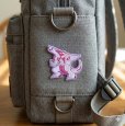 画像2: ポケモン ワッペン パルキア シール・アイロン両用タイプ アップリケ 伝説のポケモン キャラクター 稲垣服飾 POS031 (2)