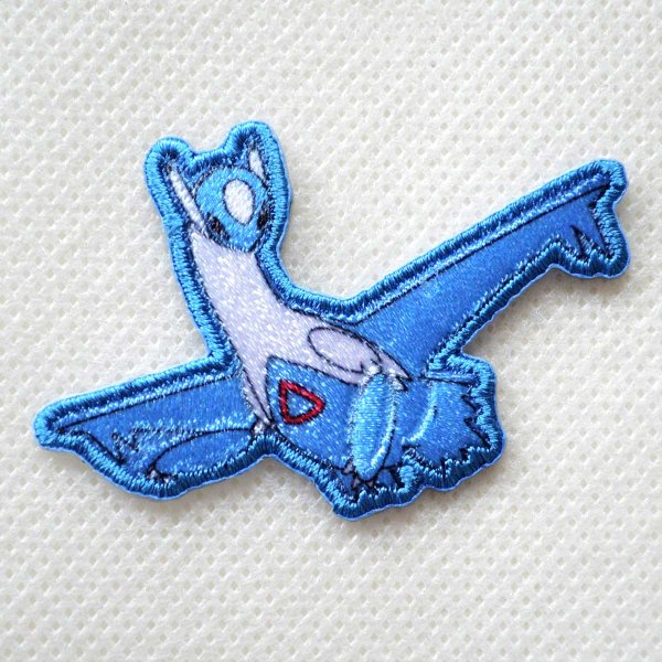 画像1: ポケットモンスター シール アイロン 両用ワッペン ラティオス ポケモン パッチ キャラクター アップリケ POS039 (1)