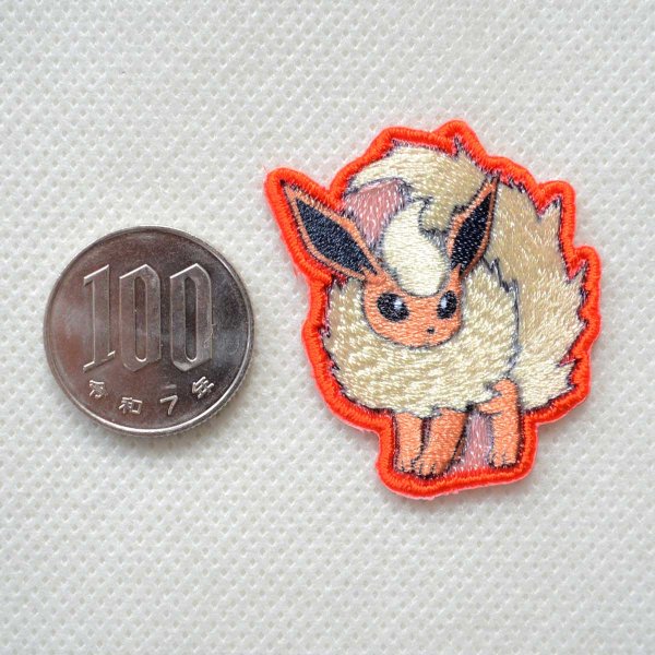 画像3: ポケットモンスター シール アイロン 両用ワッペン ブースター ポケモン パッチ キャラクター アップリケ POS037 (3)