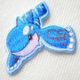 画像3: ポケモン シールワッペン カイオーガ POS042 アイロン接着 両用タイプ 稲垣服飾 ポケットモンスター アップリケ キャラクター グッズプリケ キャラクター グッズ (3)