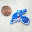 画像4: ポケモン シールワッペン カイオーガ POS042 アイロン接着 両用タイプ 稲垣服飾 ポケットモンスター アップリケ キャラクター グッズプリケ キャラクター グッズ (4)