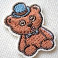 画像5: ミニオンズ ティム ワッペン 大 2個セット U01Y2901 シール アイロン 両用 2WAY キャラクター くま 刺繍 アップリケ 入園 入学 (5)