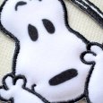 画像4: ヴィンテージ スヌーピー ワッペン PEANUTS レトロ シール アイロン接着 両用 ピーナッツ キャラクター アップリケ グッズ ハンドメイド (4)