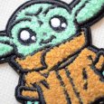 画像5: スターウォーズ マンダロリアン グローグー ワッペン 2WAY シール アイロン 両用 刺繍 キャラクター アップリケ ディズニー (5)