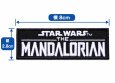 画像4: スターウォーズ マンダロリアン ワッペン ロゴ 2WAY アイロン シール 両用 キャラクター アップリケ パッチ グッズ ディズニー STAR WARS (4)