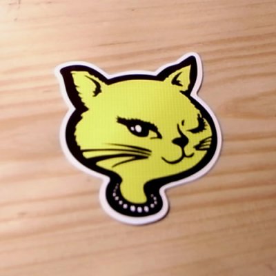 画像1: ステッカー KITTY