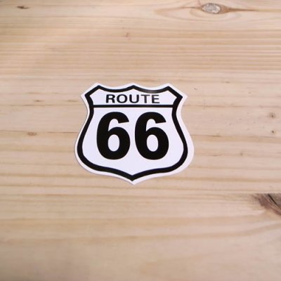 画像1: ステッカー/シール ルート66 Route66