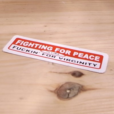 画像1: ステッカー/シール FIGHTING FOR