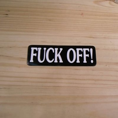 画像1: ステッカー　FUCK OFF