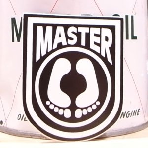 画像1: ステッカー/シール マスター Master