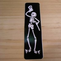 画像1: ステッカー　ガイコツ