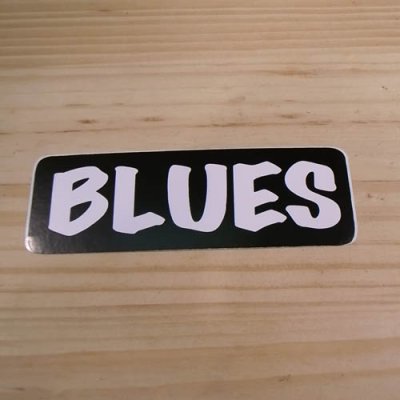 画像1: ステッカー BLUES