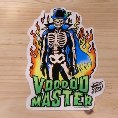 画像1: ステッカー  Voodoo Master