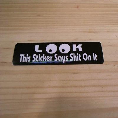 画像1: ステッカー　LOOK