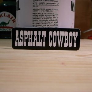 画像1: ステッカー　ASPHALT　COWBOY