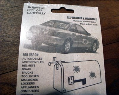 画像2: ステッカー/シール 6 Paint Splats