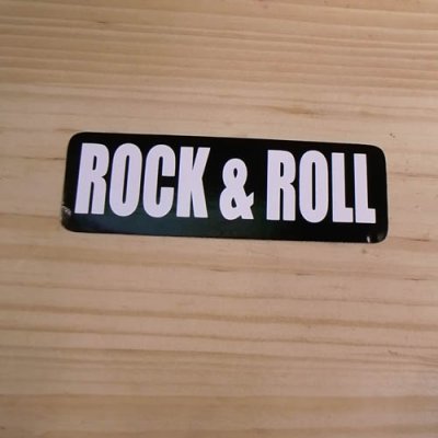 画像1: ステッカー　ROCK&ROLL