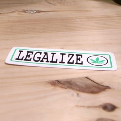 画像1: ステッカー/シール LEGALIZE
