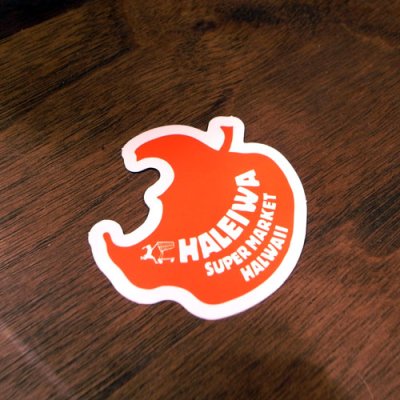 画像1: ステッカー/シール ハレイワスーパーマーケット