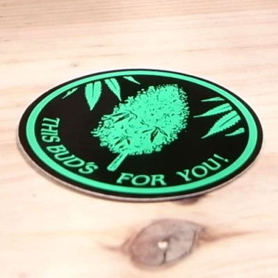 画像1: ステッカー/シール BUD'S