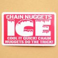 画像1: アドバタイジングステッカー(L) Ice レッド シール アメリカン 防水仕様 (1)