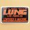 画像1: アドバタイジングステッカー(L) Lung Los Angeles ブラック シール アメリカン 防水仕様 (1)