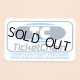 アドバタイジングステッカー(S) TC Ticket Chain ホワイト/ブルー シール アメリカン 防水仕様