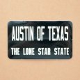画像1: アドバタイジングステッカー(S) Austin of Texas ブラック シール アメリカン 防水仕様 (1)