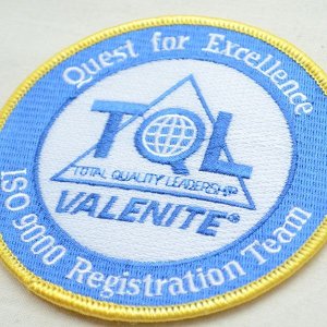 画像2: アウトレットワッペン TQL Valenite(ラウンド)