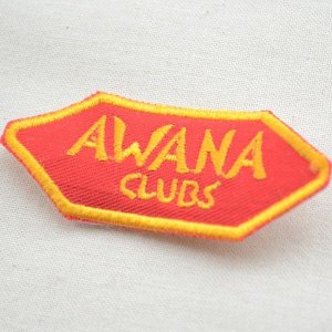 画像2: ヴィンテージレプリカワッペン Awana Clubs アワナクラブ(糊なし)