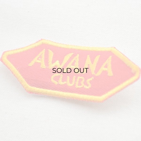 画像2: ヴィンテージレプリカワッペン Awana Clubs アワナクラブ(糊なし) (2)