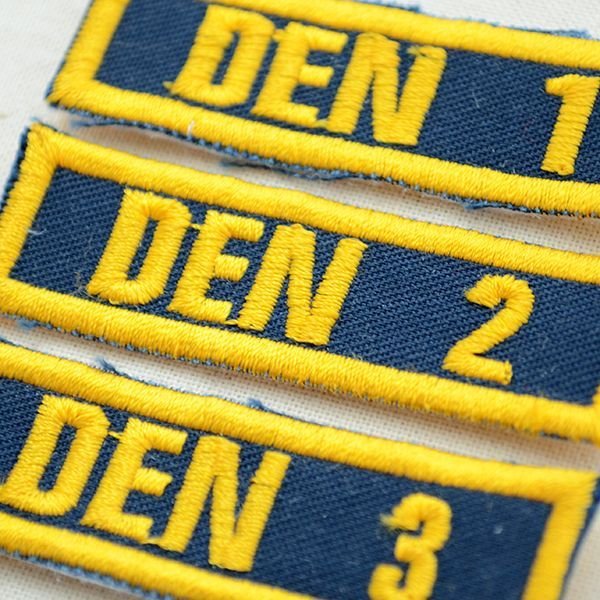 画像3: ヴィンテージレプリカワッペン DEN 1(糊なし) (3)